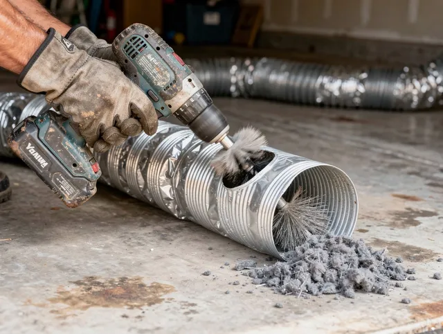 Professional duct cleaning by Palm Beach Gardens Dryer Vent Cleaning in Palm Beach Gardens