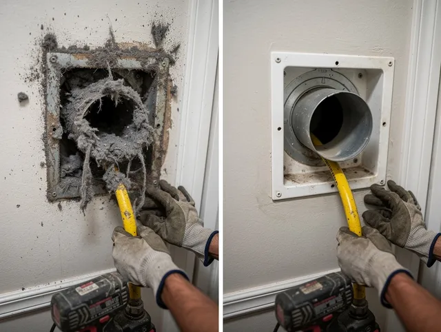 Expert gas dryer vent cleaning by Palm Beach Gardens Dryer Vent Cleaning in Palm Beach Gardens