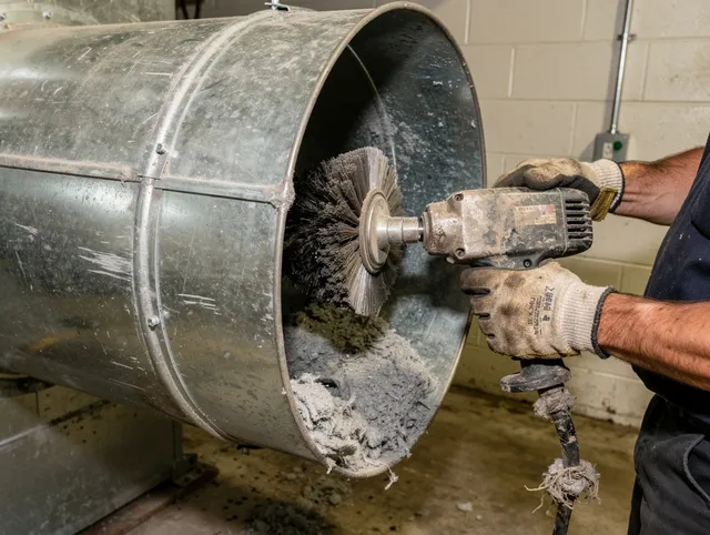 Industrial-grade dryer vent cleaning by Palm Beach Gardens Dryer Vent Cleaning in Palm Beach Gardens