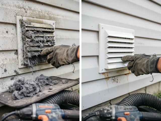 Residential dryer vent cleaning by Palm Beach Gardens Dryer Vent Cleaning in Palm Beach Gardens